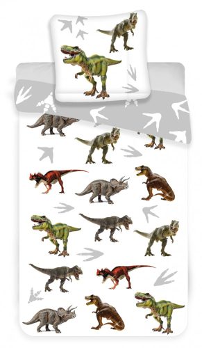 Dinozaur Lenjerie de pat pentru copii <mg-auto=3002491>100 ×135cm, 40×60 cm