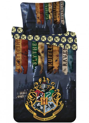 Harry Potter Lenjerie de pat 140×200cm, 70×90 cm.