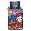 Patrula Cățelușilor Big City set de lenjerie 140×200cm, 70×90 cm