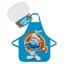 Strumfii Smurfilicious șorț copii set 2 piese