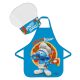 Strumfii Smurfilicious șorț copii set 2 piese