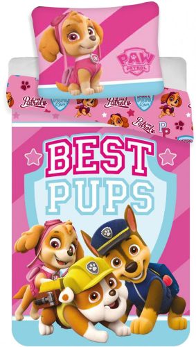 Patrula Cățelușilor Best Pups Lenjerie de pat pentru copii (mic) 100×135 cm, 40×60 cm