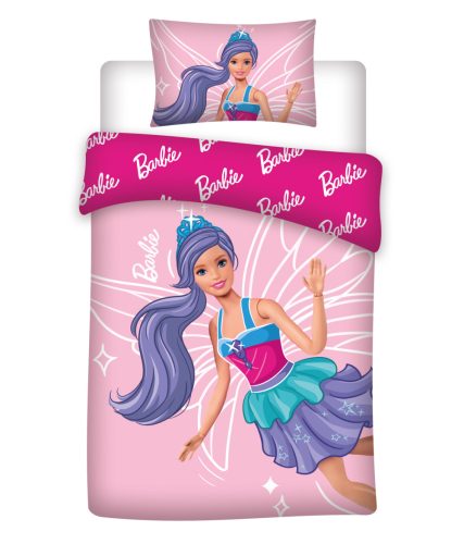 Barbie Wings , Lenjerie de pat pentru copii (mic) 100×135 cm, 40×60 cm
