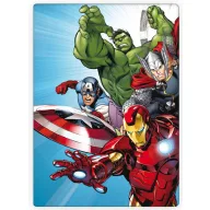 Avengers Light Blue  pătură din fleece 100x140cm