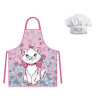   Disney Marie Flower Garden Set de șorț pentru copii Pisicuță 2 bucăți