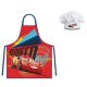 Disney Mașini Lightning șorț pentru copii set 2 bucăți