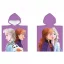 Disney Regatul de gheață Purple poncho prosop de plajă 50x100 cm