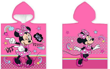 Disney Minnie BFF Prosoape Poncho de Plajă 50x100cm