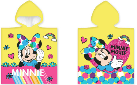 Disney Minnie Yellow Prosoape Poncho de Plajă 50x100cm