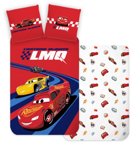Disney Mașini Racing Hero Set de lenjerie de pat 140×200cm, 70×90 cm