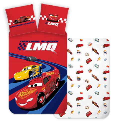 Disney Mașini Racing Hero, Lenjerie de pat pentru copii (mic) 100×135 cm, 40×60 cm