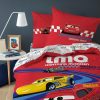 Disney Mașini Racing Hero, Lenjerie de pat pentru copii (mic) 100×135 cm, 40×60 cm