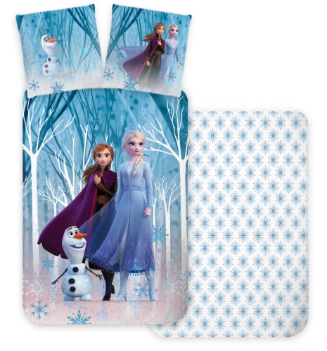 Disney Regatul de gheață Forest, Lenjerie de pat pentru copii (mic) 100×135 cm, 40×60 cm