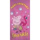 Purcelușa Peppa Sparkle Purcelușa Peppa Sparkle prosop de baie, prosop de plajă 70x140cm