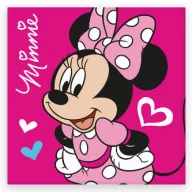   Disney Minnie  Love prosop de mână, cârpă de față, prosop 30x30cm