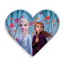 Disney Regatul de gheață Leaf pernă de formă, pernă decorativă 35x30 cm Velur