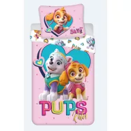   Patrula Cățelușilor Pups Rule set de pat 140x200cm, 70x90 cm