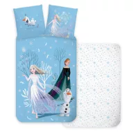   Disney Regatul de gheață Snowing Day lenjerie de pat pentru copii 100×135 cm, 40×60 cm