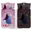 Disney Regatul de gheață Purple lenjerie copii luminoasă 100x135cm, 40x60cm