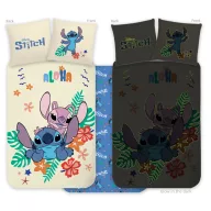   Disney Lilo și Stitch Aloha set de lenjerie pentru copii strălucitor în întuneric 100x135cm, 40x60cm