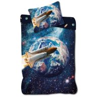   Astronaut Galactic Explorer set de lenjerie de pat 140×200cm, 70×90 cm