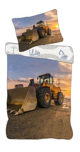 Construcție Sunset Loader husă de pat 140×200cm, 70×90 cm