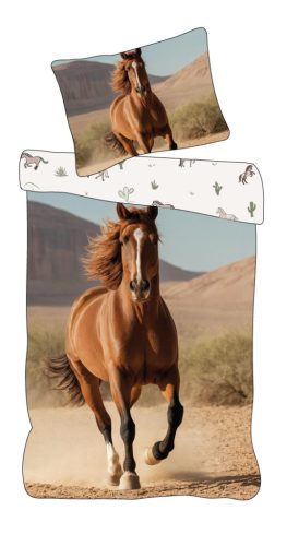 Cal Mustang husa de pat 140×200cm, 70×90 cm