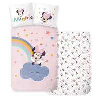   Disney Minnie  Dreamland set de lenjerie de pat pentru copii, grădiniță 100×135 cm, 40×60 cm