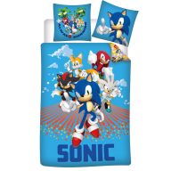   Sonic Ariciul Always Running Lenjerie de pat pentru copii 100×135 cm, 40×60 cm