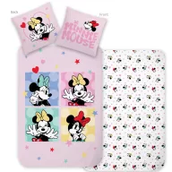   Disney Minnie Love & Laughter set de lenjerie de pat 140×200cm, 70×90 cm