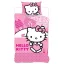 Hello Kitty Pink World lenjerie de pat pentru copii de grădiniță 100×135 cm, 40×60 cm