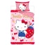 Hello Kitty Strawberry set lenjerie de pat 140×200cm, 70×90 cm