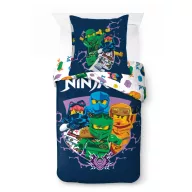   Lego Ninjago Training lenjerie de pat pentru copii şi grădiniţă 100×135 cm, 40×60 cm