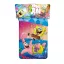 SpongeBob Splash set de lenjerie de pat pentru copii grădiniță 100×135cm, 40×60 cm