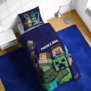 Minecraft Realms lenjerie de pat 140×200cm, 70×90 cm