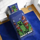 Minecraft Survive the Spiral lenjerie de pat 140×200cm, 70×90 cm
