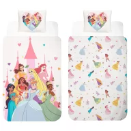   Prințesele Disney Castle lenjerie de pat 140×200 cm, 70×90 cm