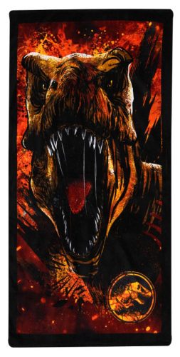 Jurassic World Claws of Chaos prosop de baie, prosop de plajă 70x140cm