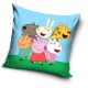 Purcelușa Peppa Friends Husă de pernă 40x40 cm Catifea