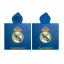 Real Madrid Star poncho prosop de plajă 55x110 cm (Fast Dry)