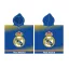 Real Madrid Blue poncho prosop de plajă 55x110 cm