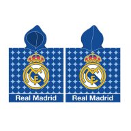   Real Madrid Los Blancos poncho pentru prosop de plajă 55x110 cm (Fast Dry)