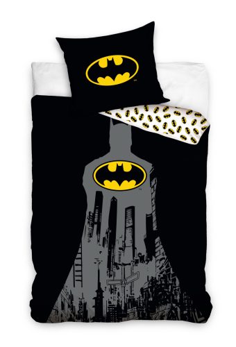 Batman Set de lenjerie de pat City 140×200cm, 70x90 cm