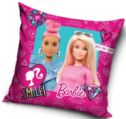 Barbie Smile husă de pernă 40x40 cm Catifea