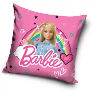 Barbie Rainbow Husă pernă catifea 40x40 cm