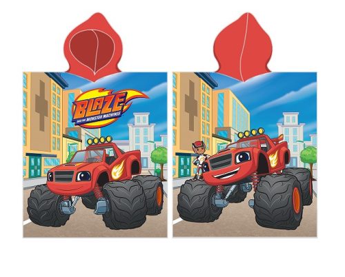 Blaze City poncho prosop de plajă 55x110 cm
