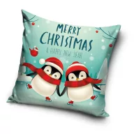 Crăciun Penguins husă de pernă 40x40 cm
