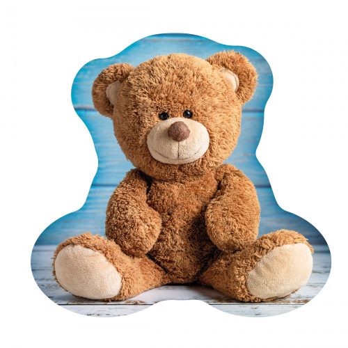 Urs Blue pernă formă s, pernă decorativă 37x36 cm