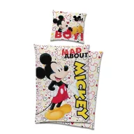 Disney Mickey  Set de lenjerie Mad 140×200cm, 70x90 cm