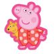 Purcelușa Peppa Sleep pernă formă, pernă decorativă 31x34 cm